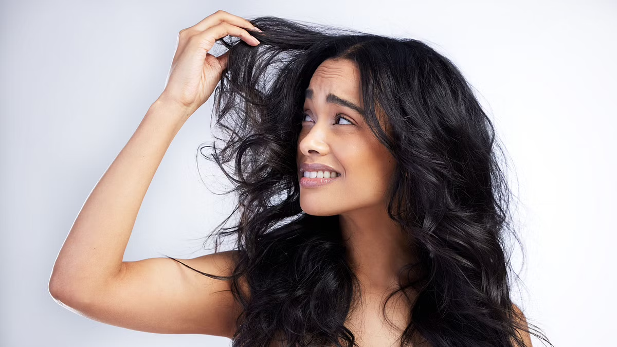 Frizzy hair treatment