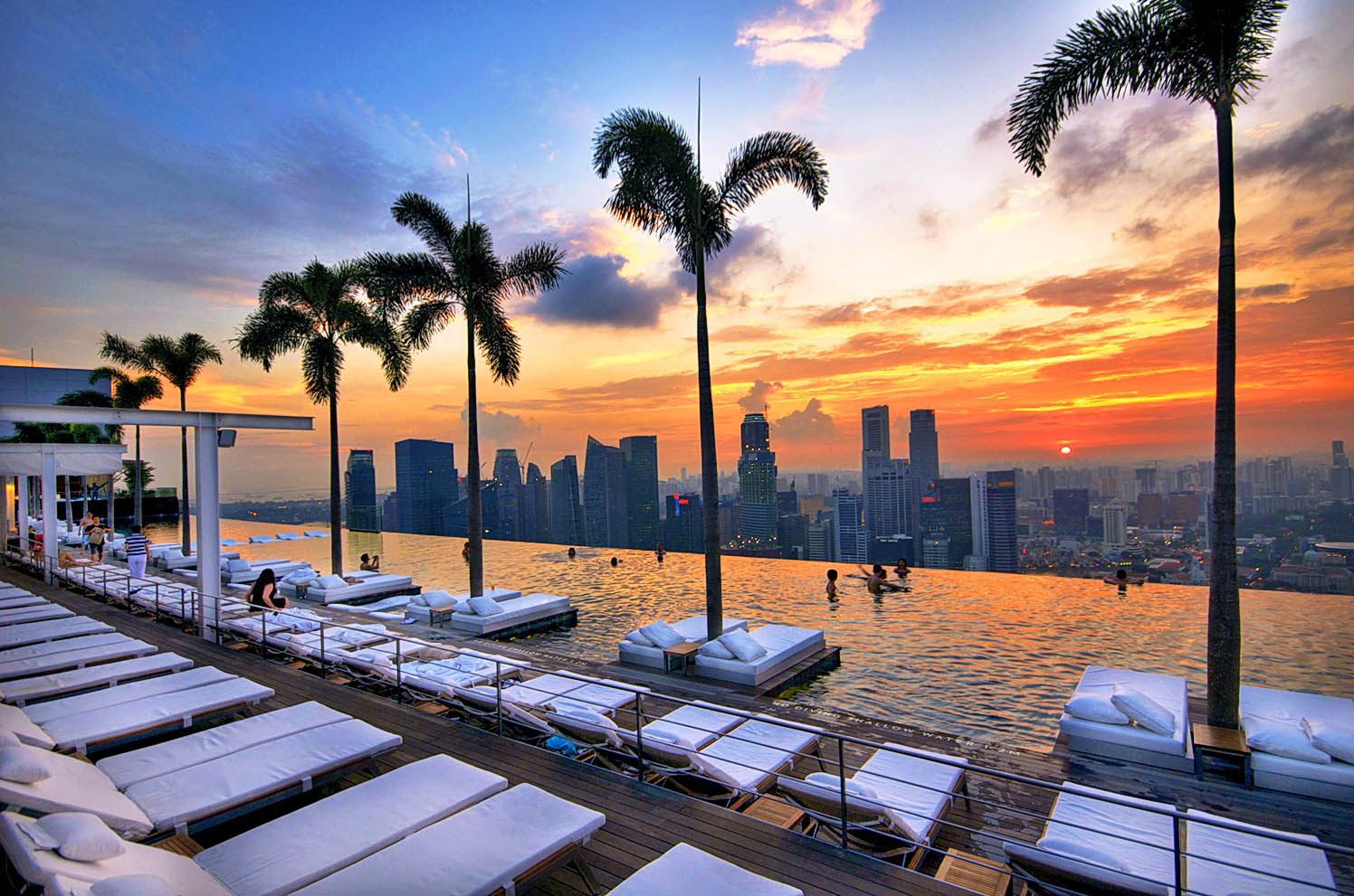 infinity pool Singapore Marina Bay Sands